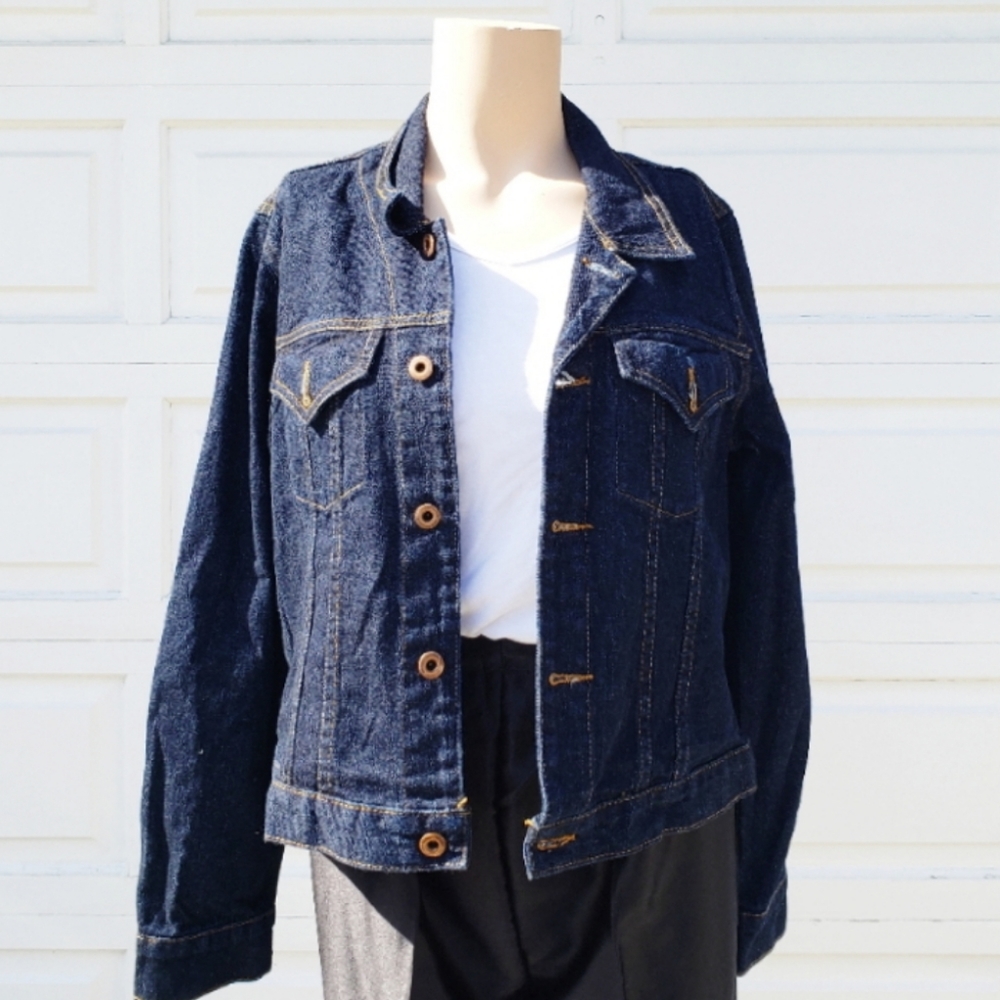 Powerline Dark Blue Denim Jacket